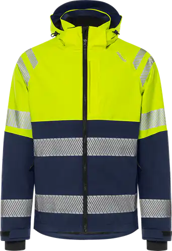 High vis green stretch shell jacket class 1 4690 gls
