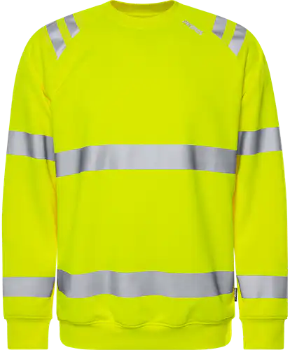 High vis green sweatshirt class 3 7862 gpsw