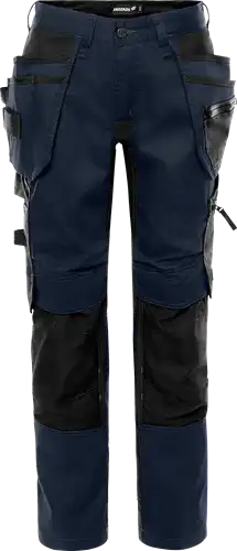 Green craftsman stretch trousers woman 2901 gwm