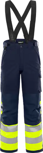 High vis green stretch winter trousers class 1 2681 glps