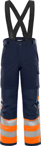 High vis green stretch winter trousers class 1 2681 glps