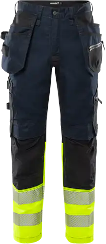 High vis craftsman stretch trousers class 1 2906 gwm
