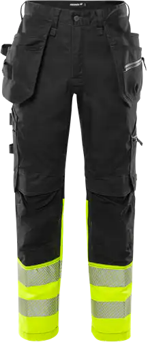 High vis craftsman stretch trousers class 1 2906 gwm