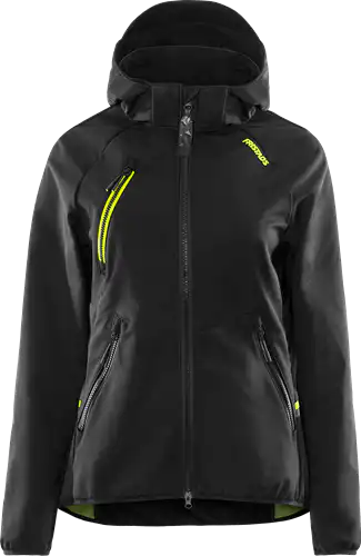Functional hooded softshell jacket woman 4872 gbf