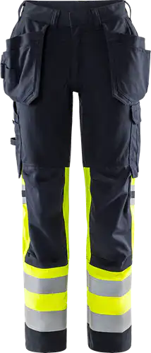 Flamestat high vis craftsman stretch trousers woman class 1 2271 athf
