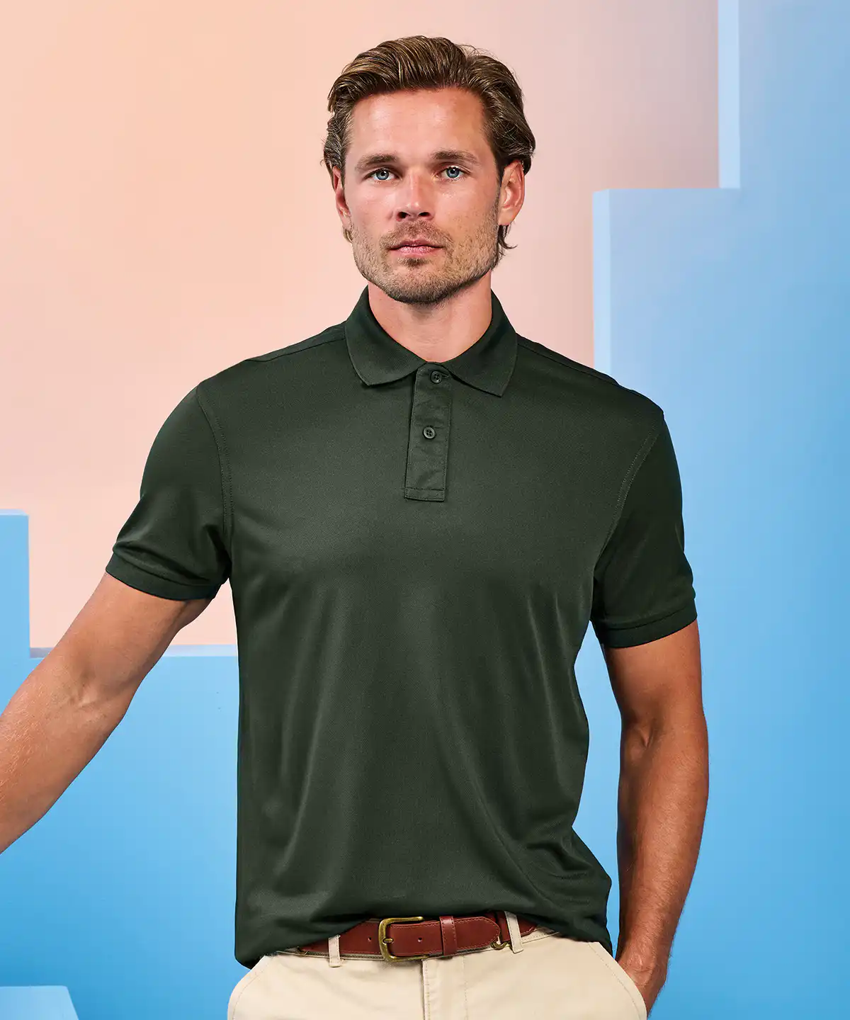 Printguard recycled polyester polo