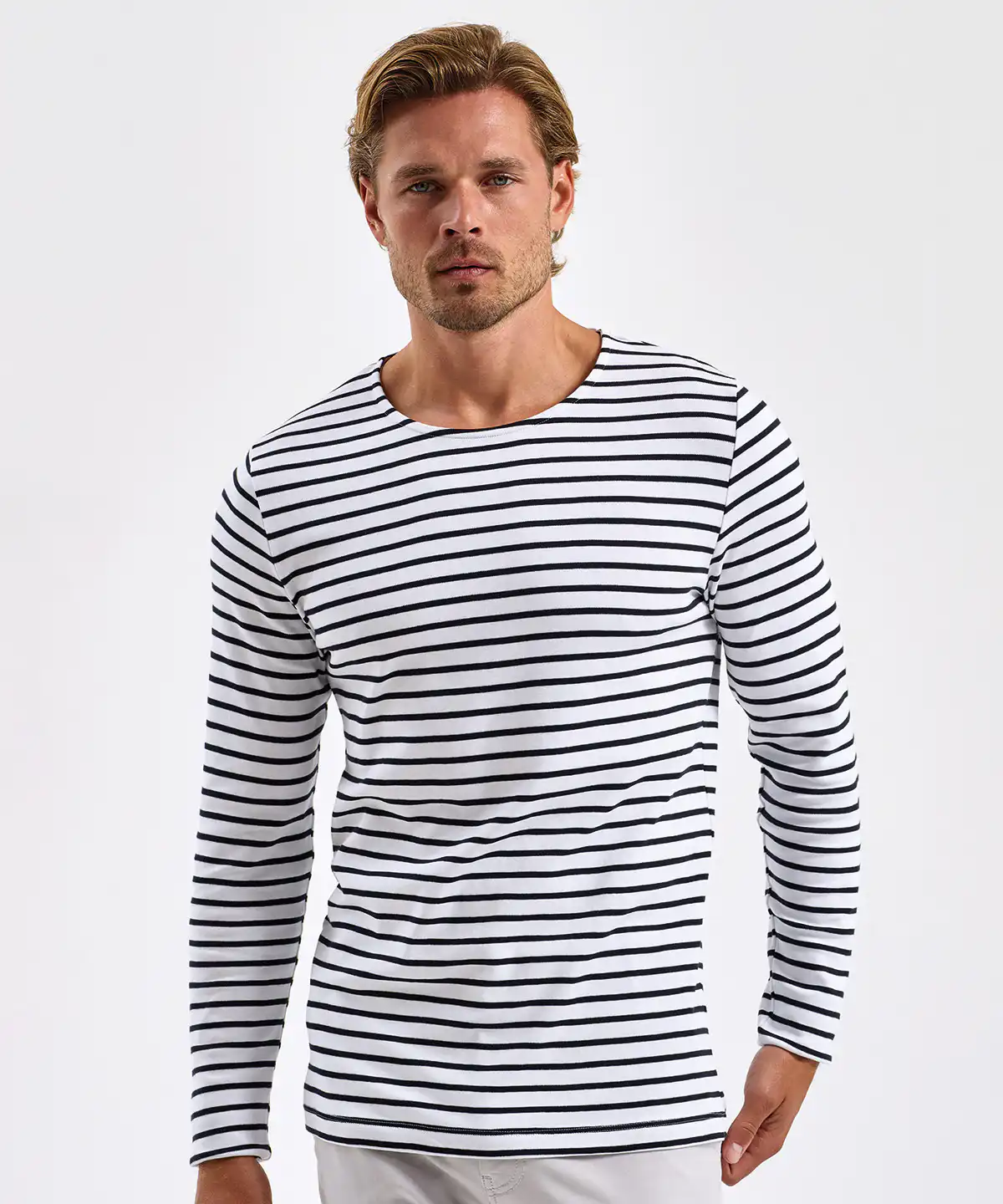 Men’s Marinière coastal long sleeve tee