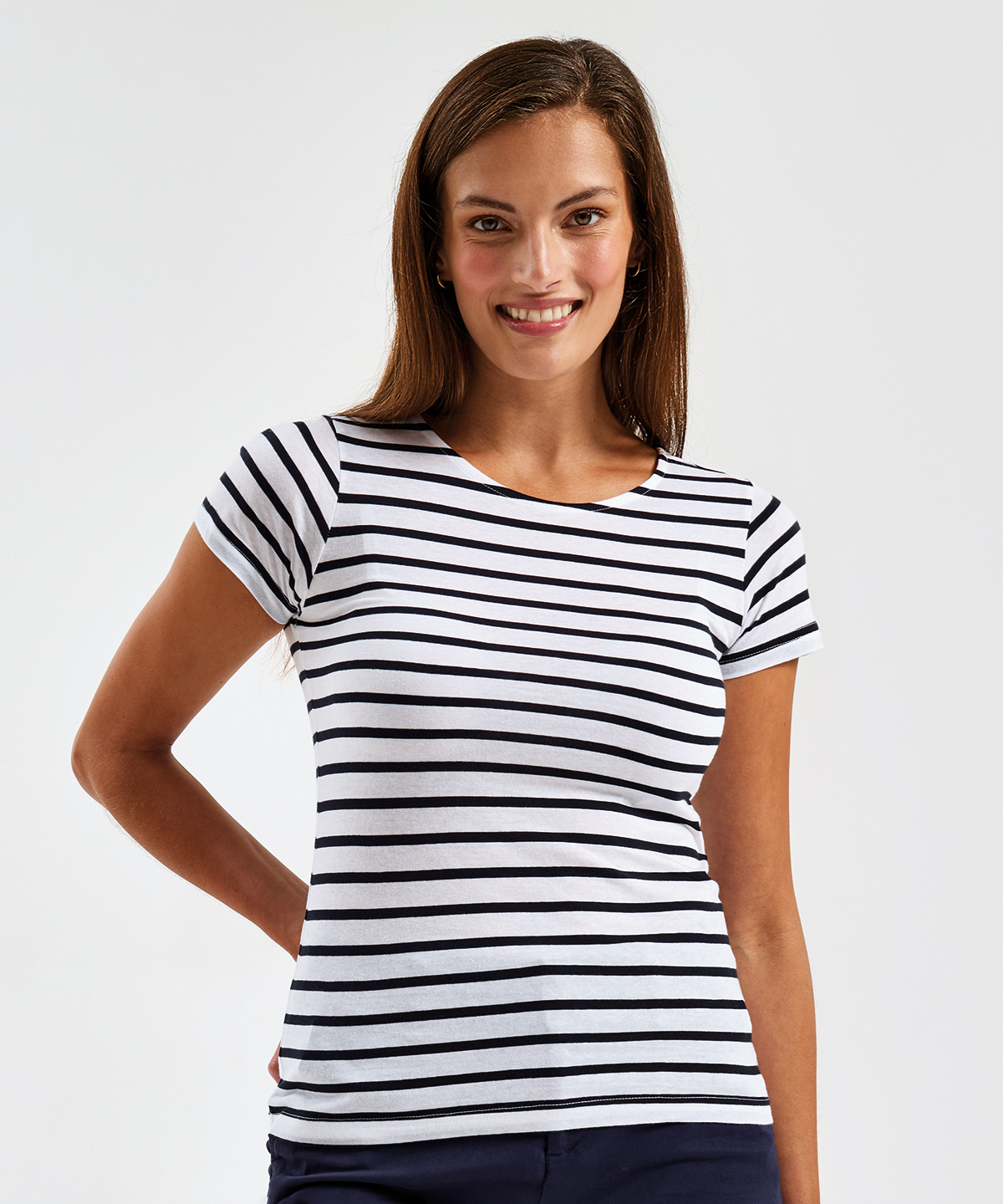 Women’s Marinière coastal short sleeve tee