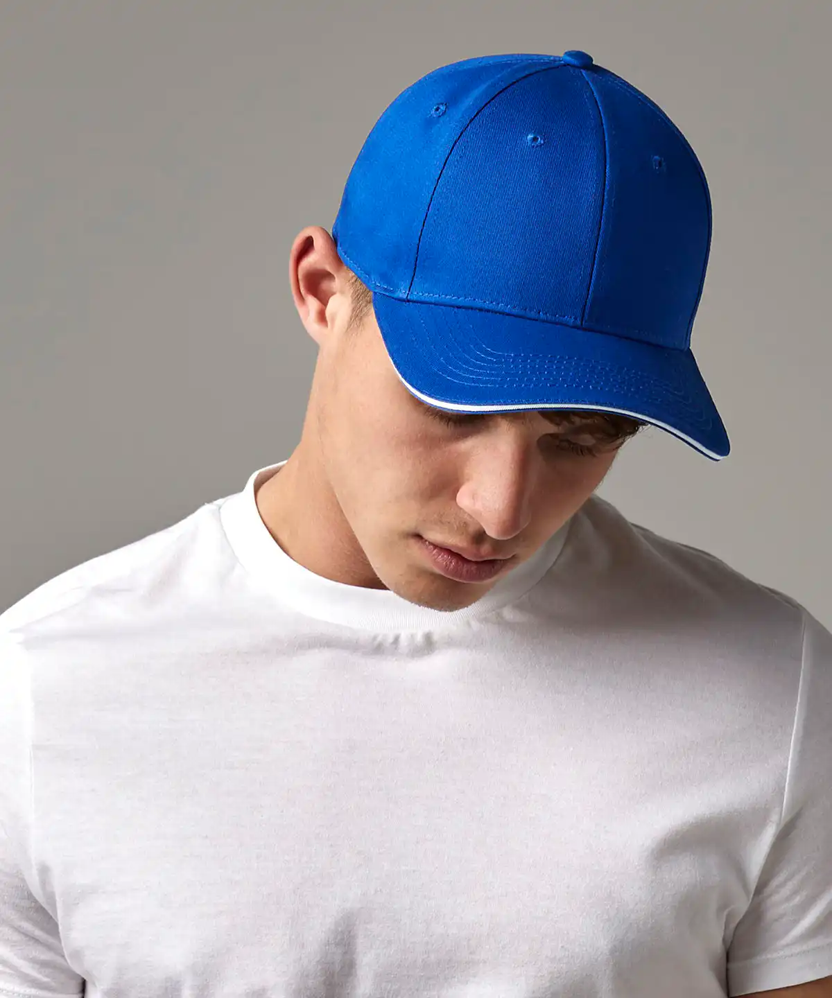 Earthaware® classic organic cotton 6-panel cap – sandwich peak