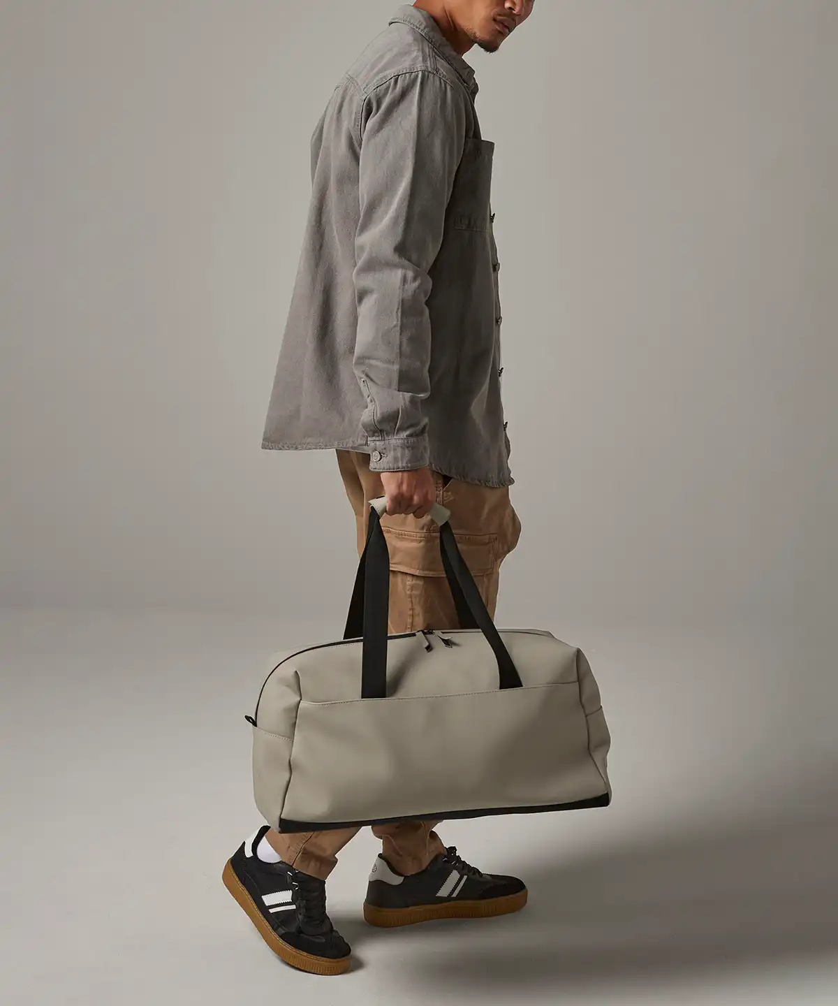 Matte pu weekender