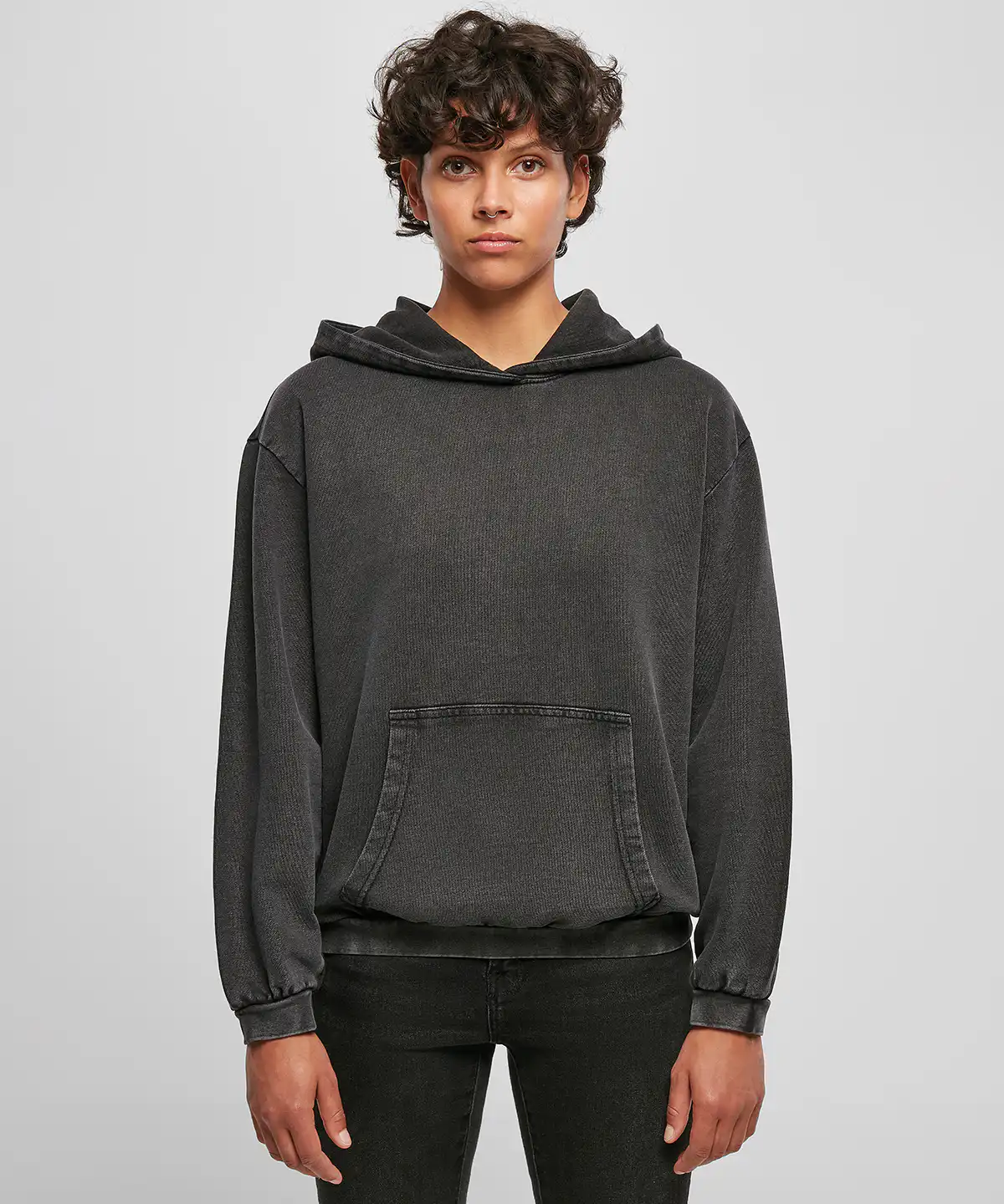 Women’s acid washed oversized hoodie