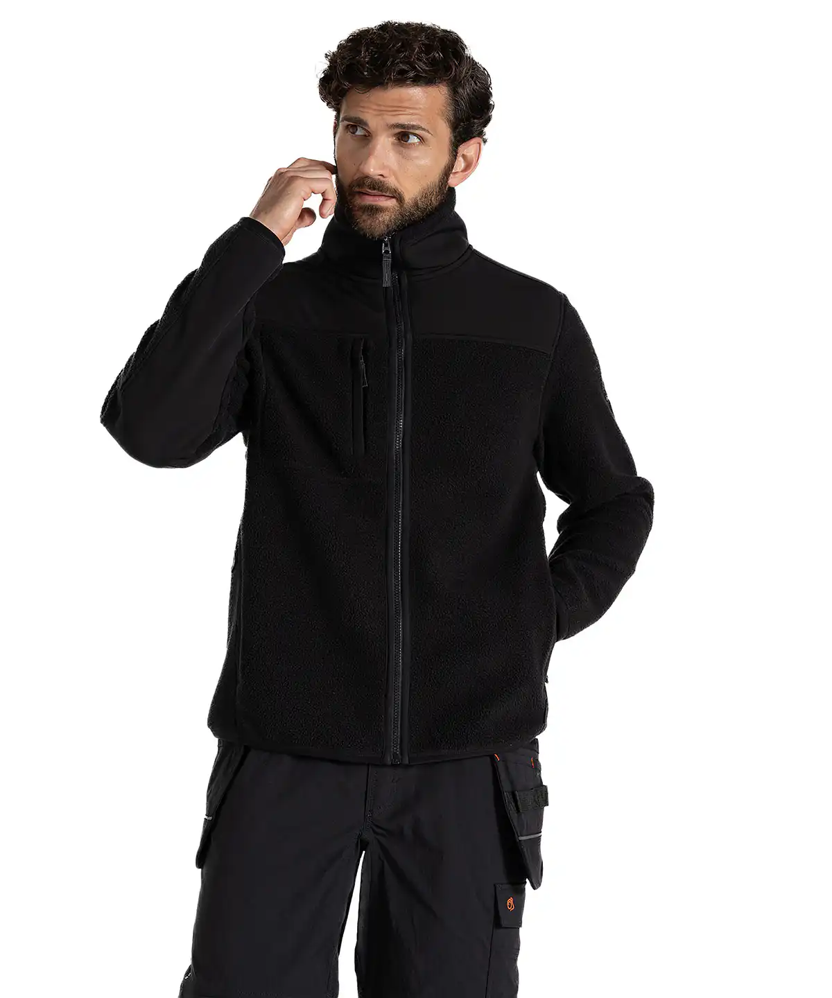 Morley fleece workwear jacket