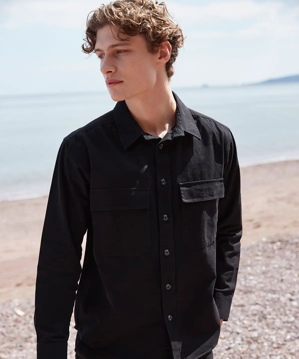 Drill overshirt