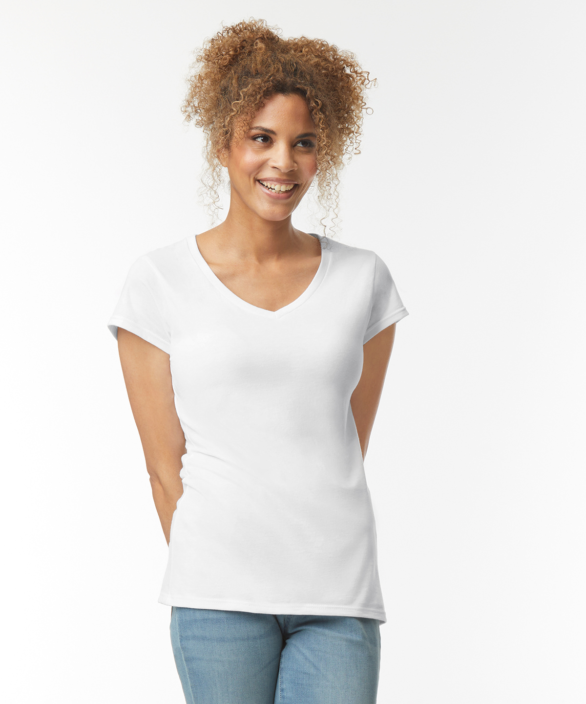 Softstyle™ women’s v-neck t-shirt
