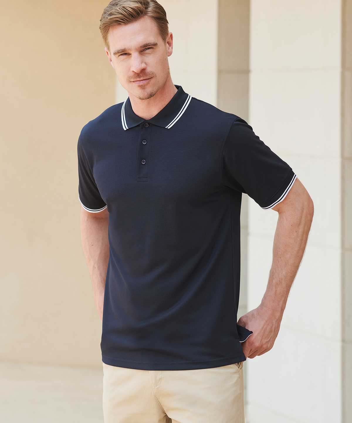 Double tipped coolplus® polo shirt