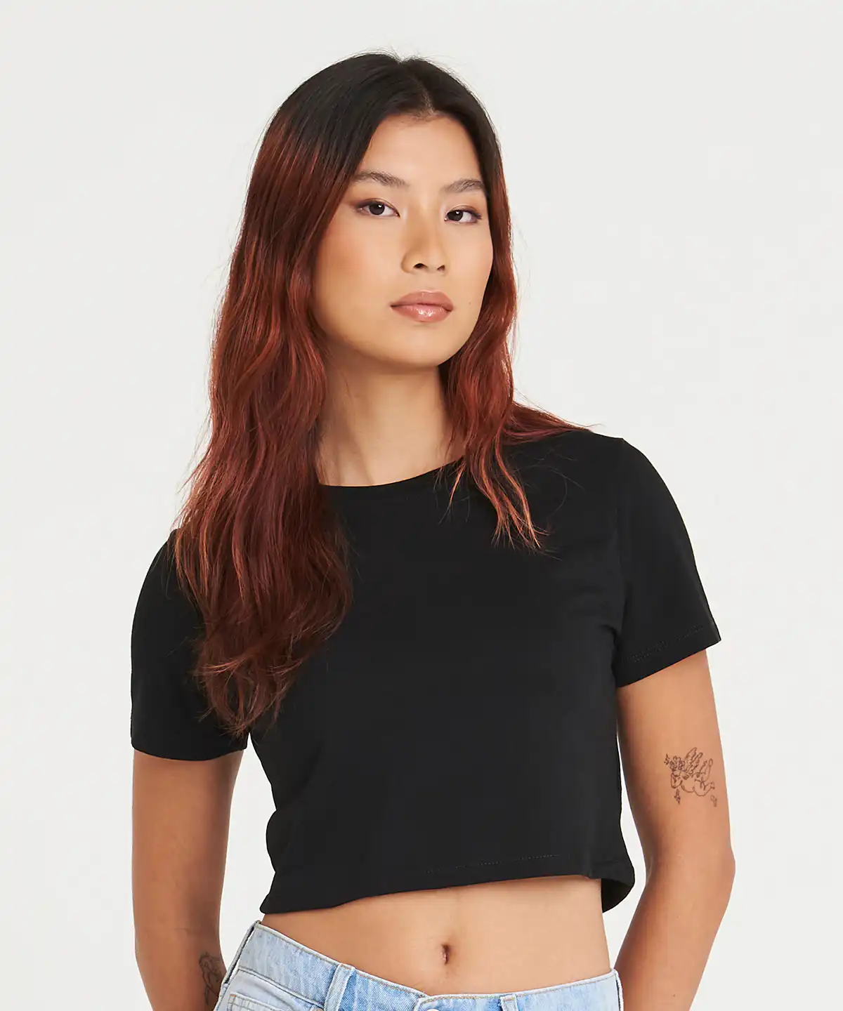 Women’s triblend cropped T