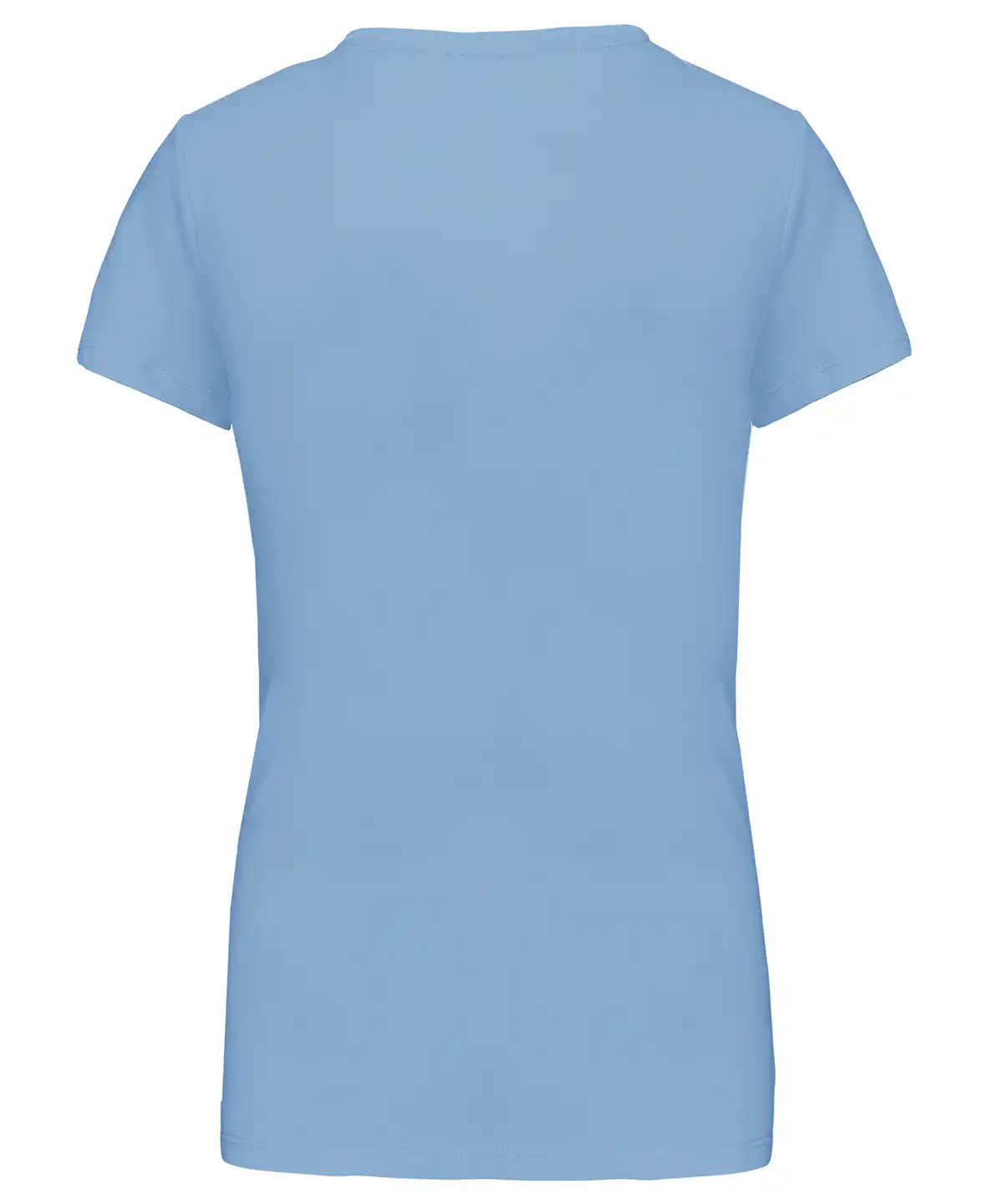 Ladies' short-sleeved v-neck t-shirt