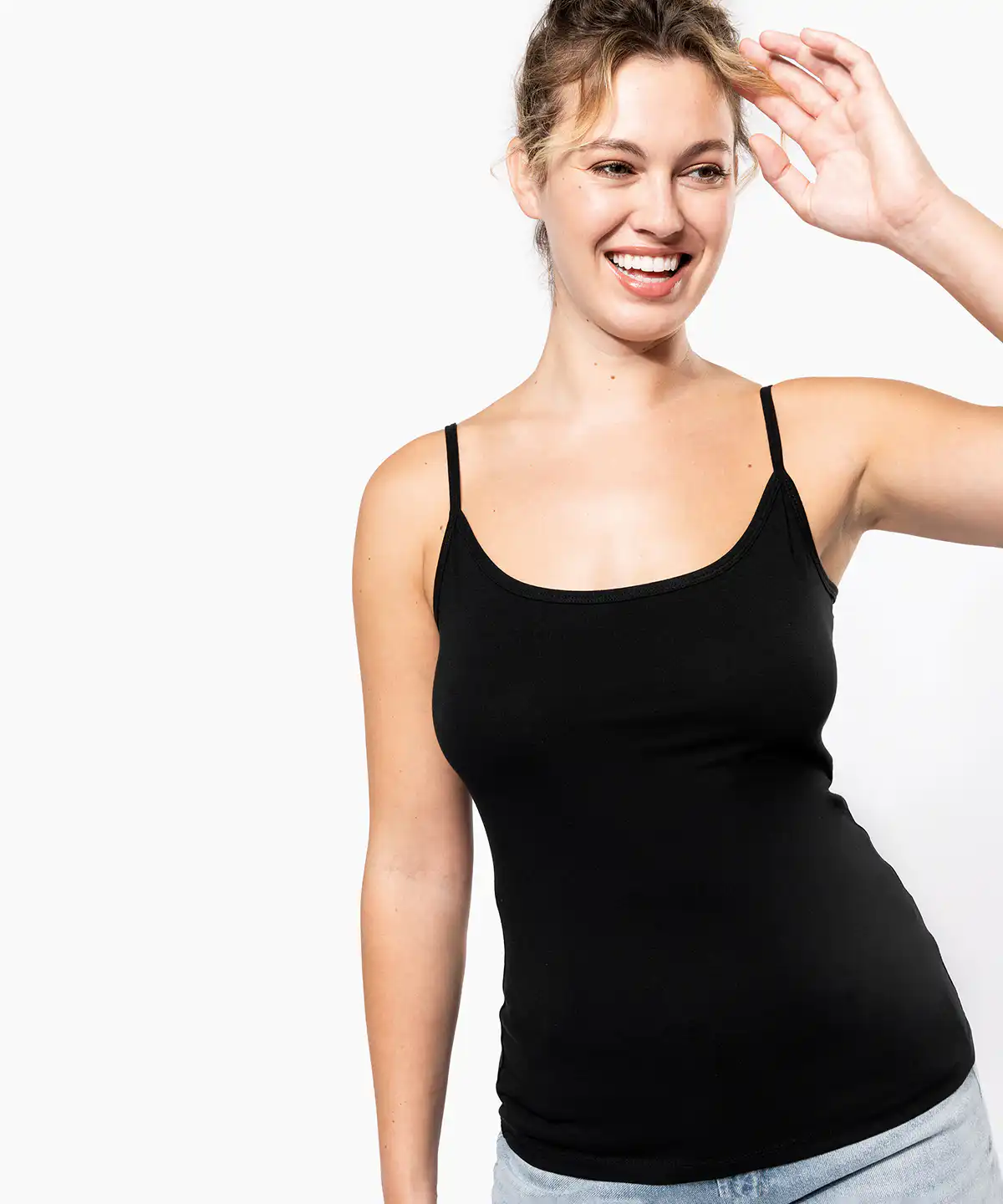 Ladies' strappy tank top
