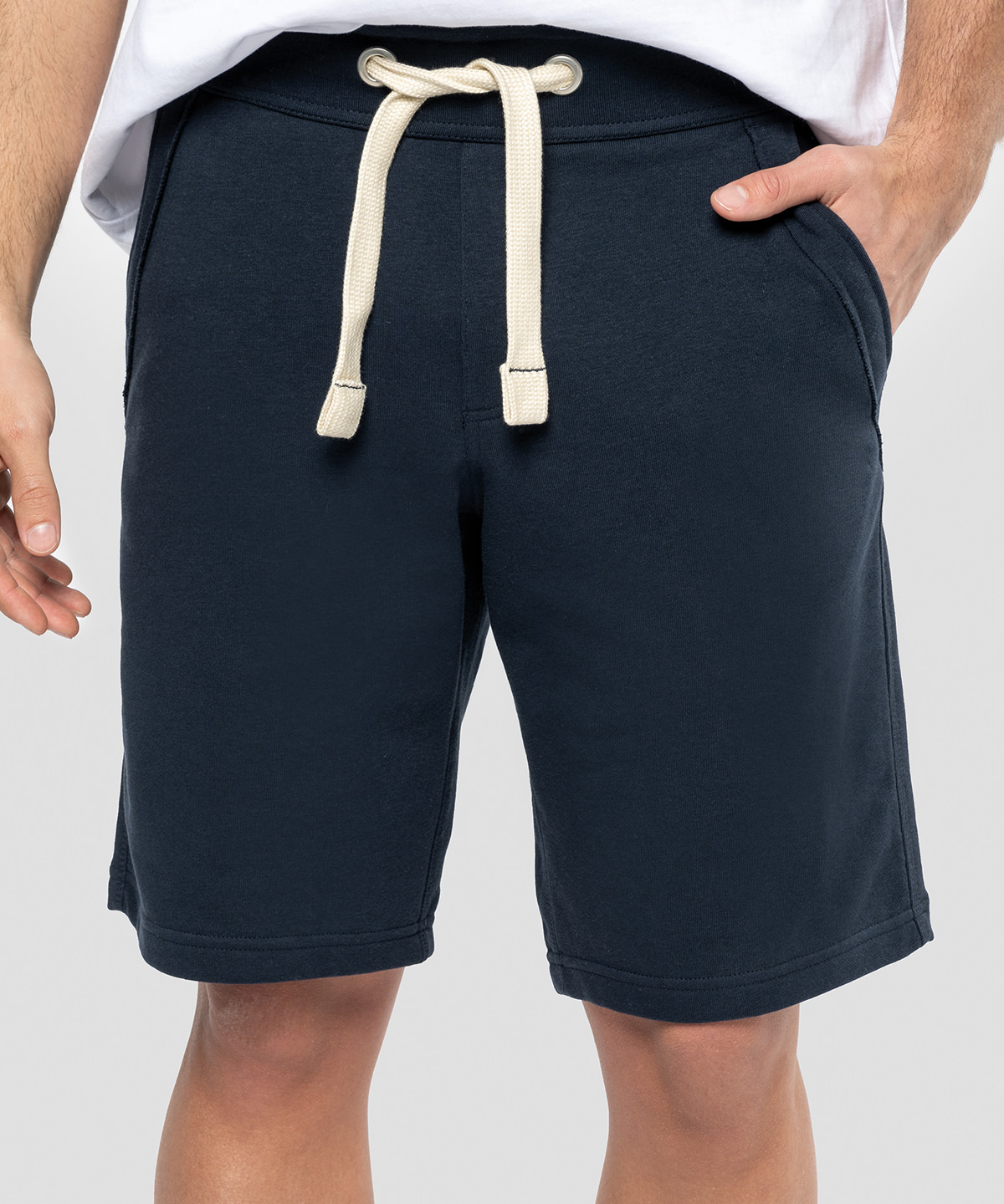 Unisex french terry bermuda shorts