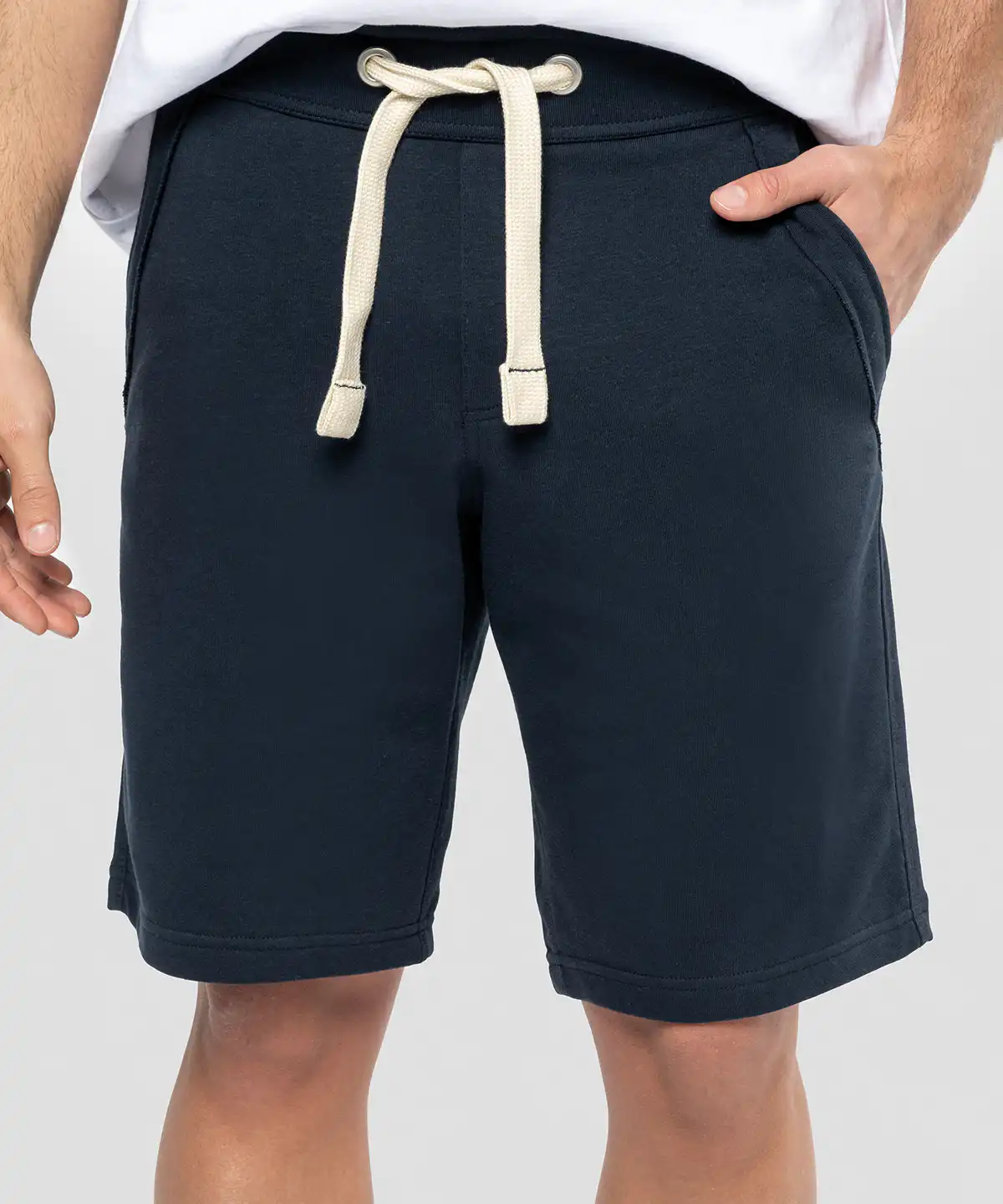 Unisex french terry bermuda shorts