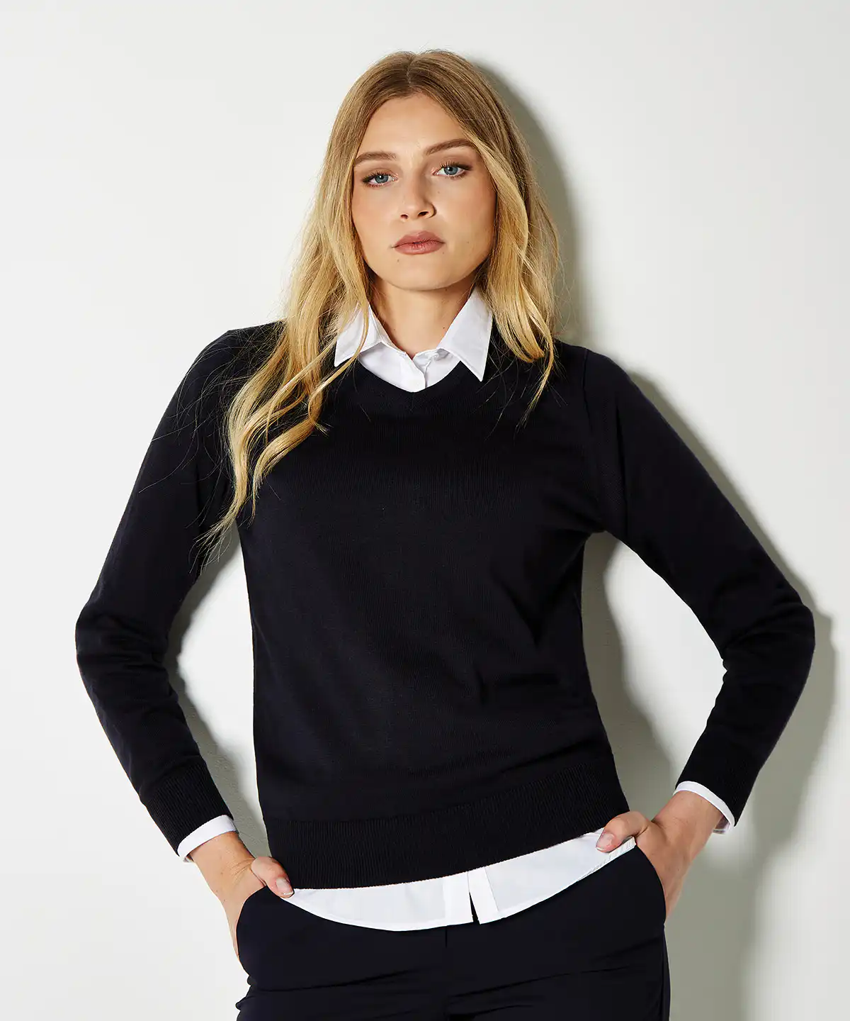Women's arundel sweater long sleeve (classic fit)