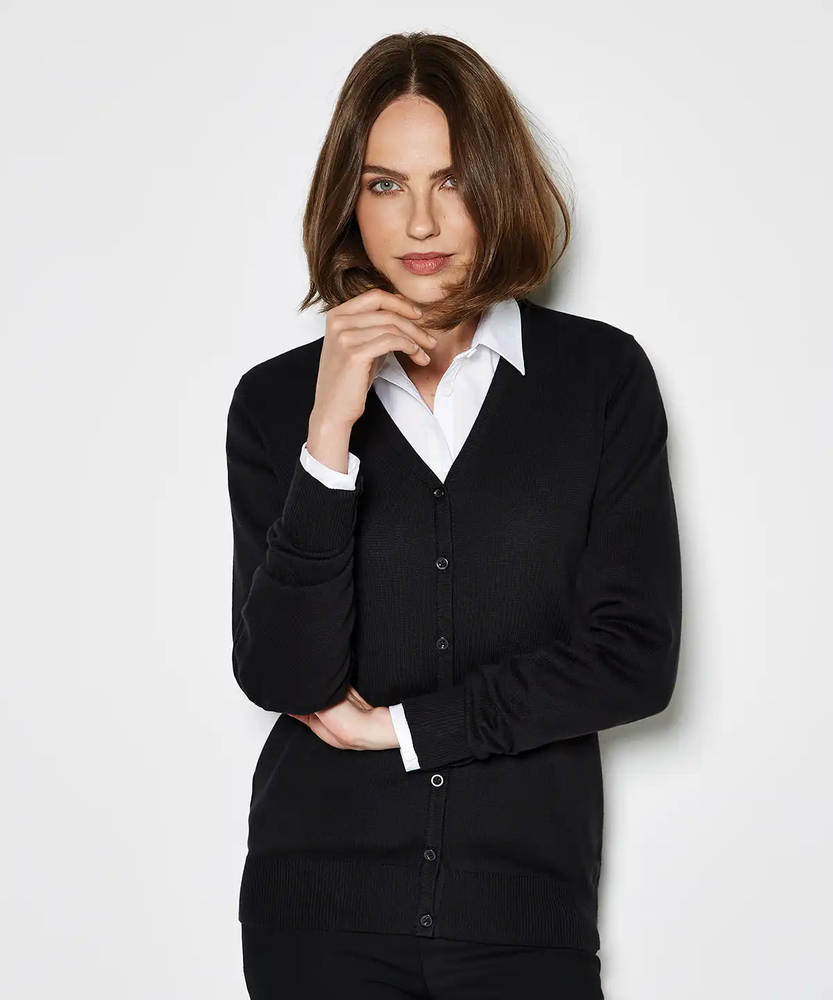 Women’s Arundel v-neck cardigan long sleeve (classic fit)
