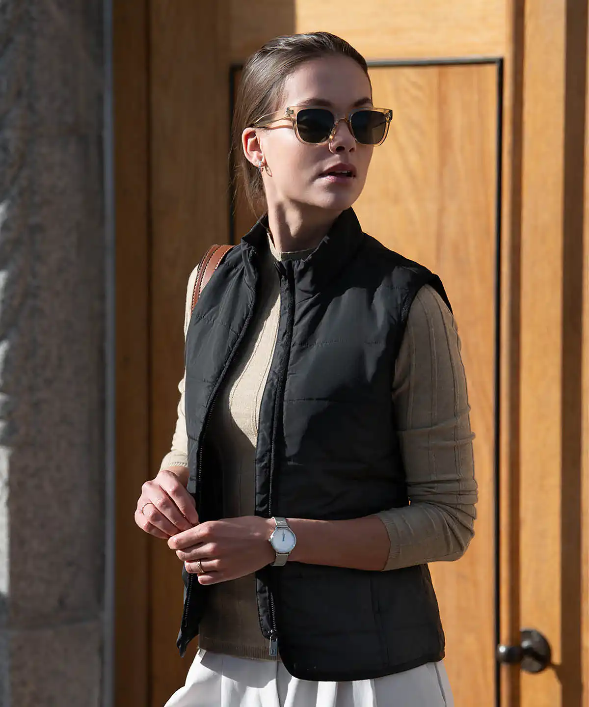 Women’s hudson – horizontal quilted gilet
