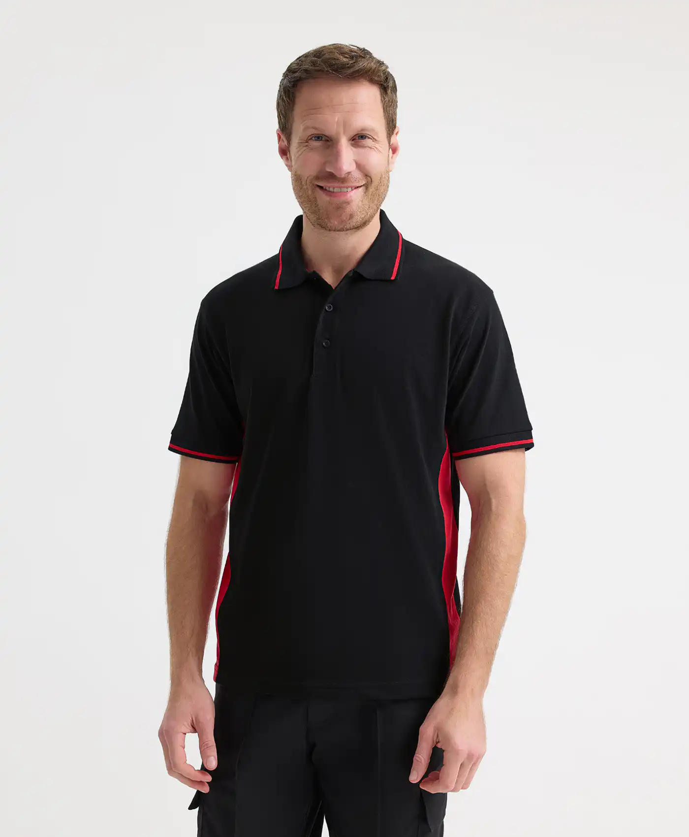 Two Tone Polo Shirt