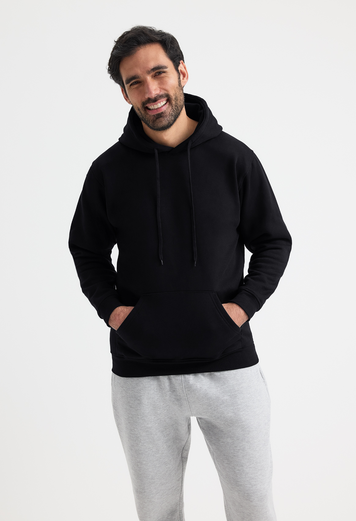 Heavyweight hooded sweatshirt
