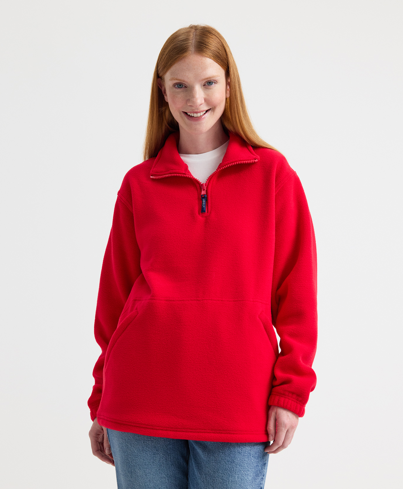 Classic 1/4 zip fleece jacket