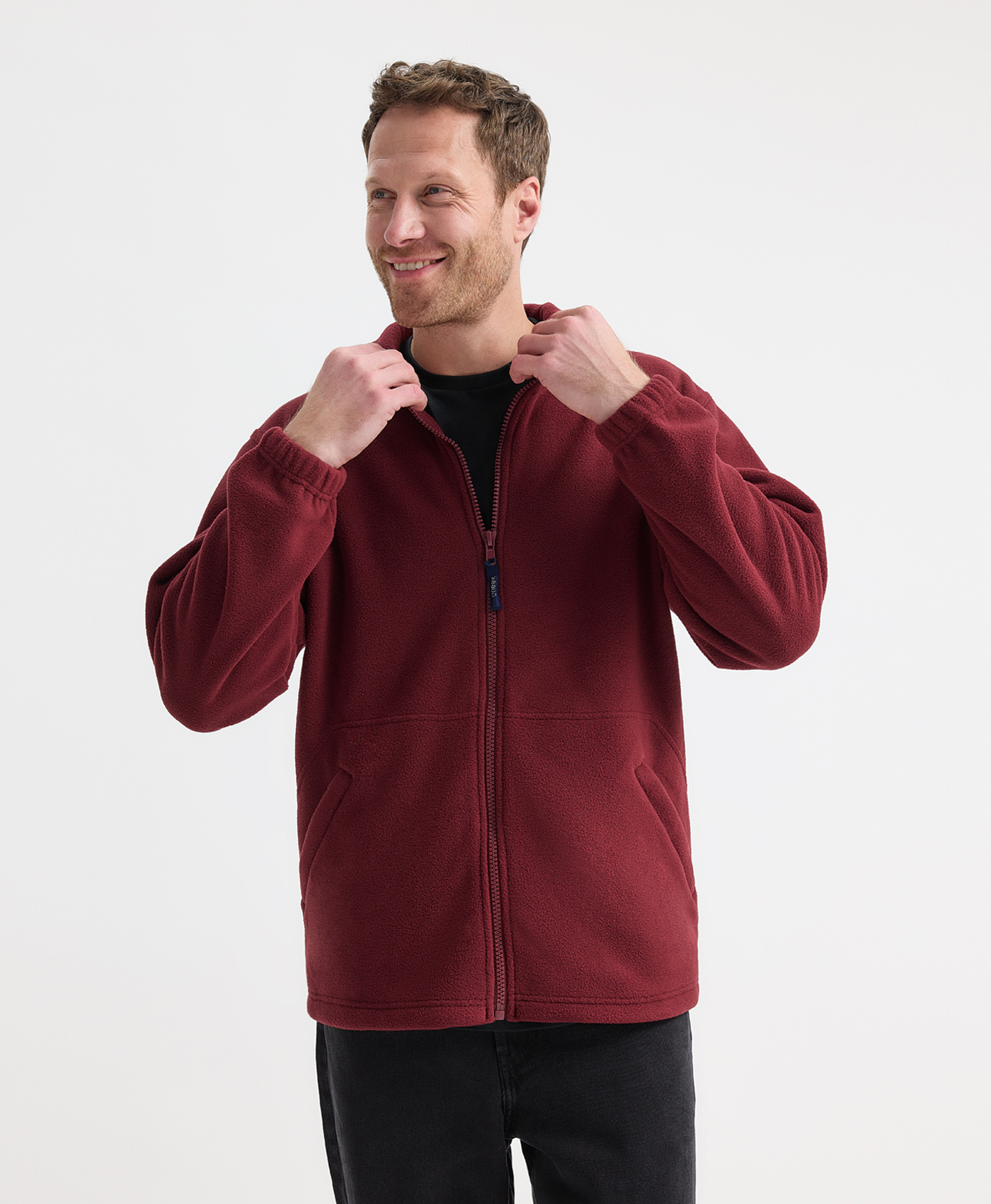 Classic full zip fleece jacket