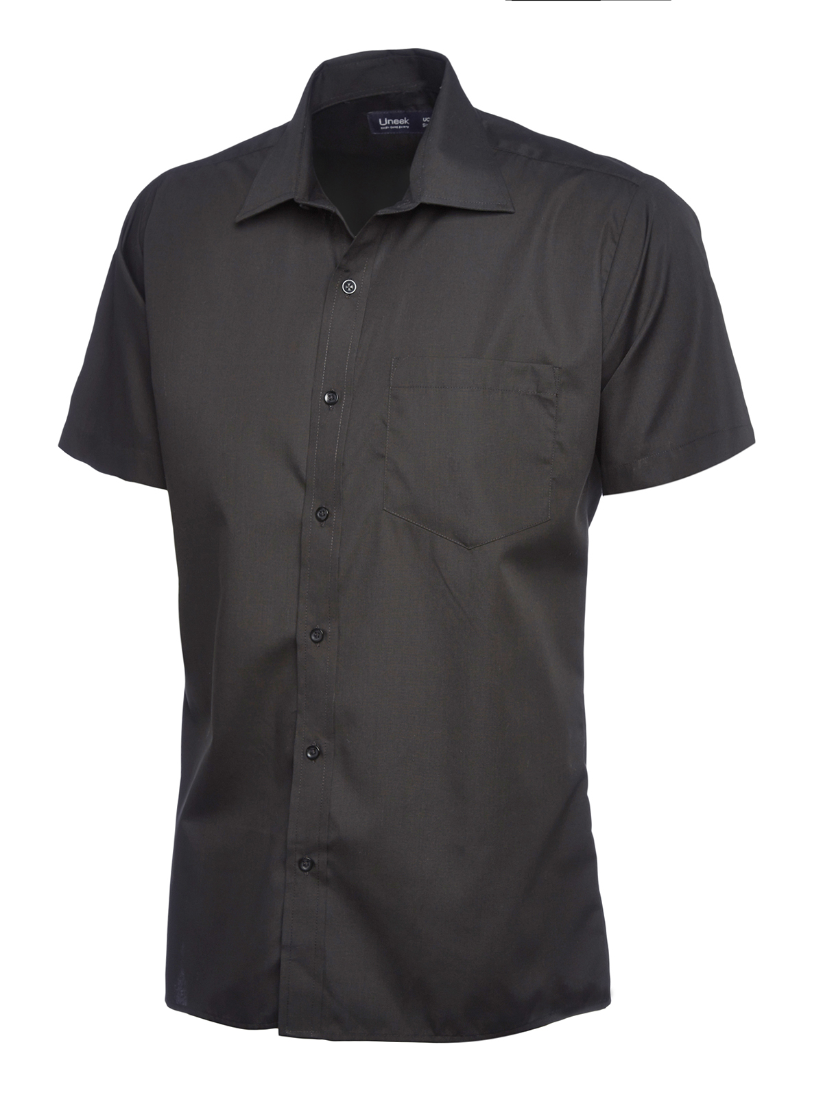 Mens poplin half sleeve shirt