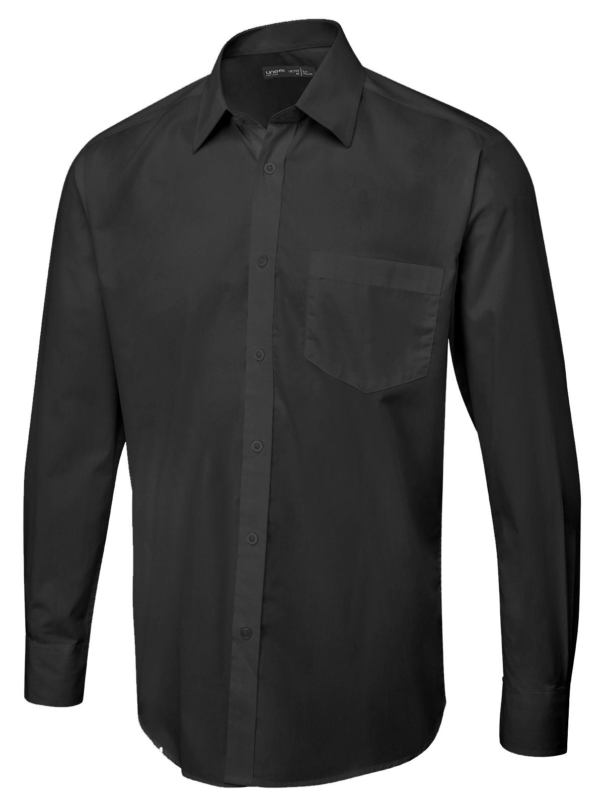 Men's long sleeve poplin shirt