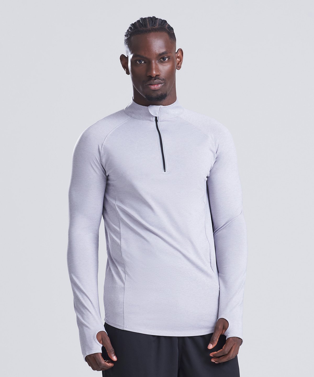 Cool flex long half-zip top