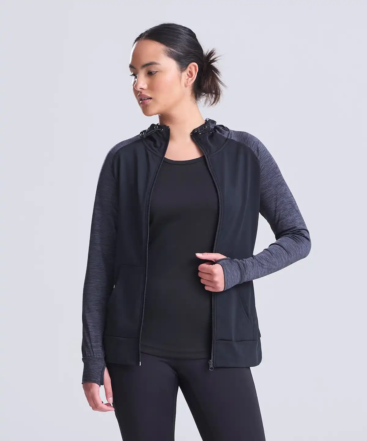 Women’s cool contrast zoodie