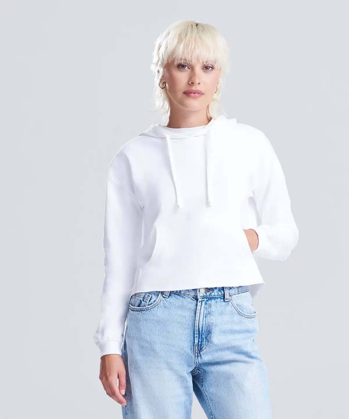 Women's cropped hoodie