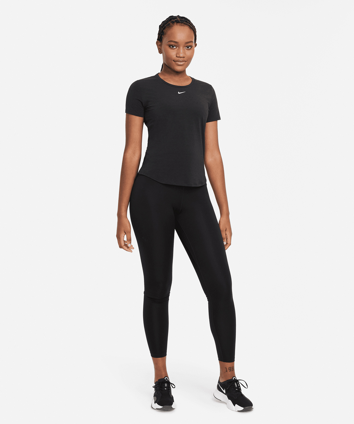 Women’s nike one luxe dri-fit short sleeve standard fit top