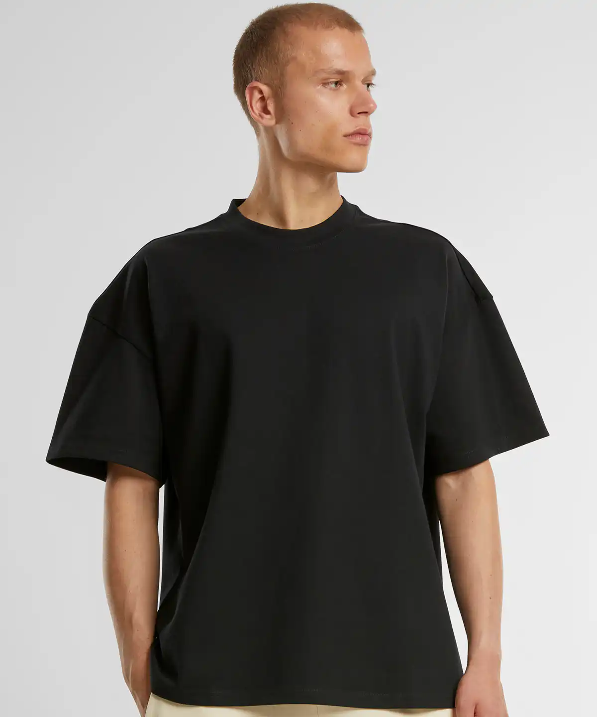 Heavy jersey oversized tee
