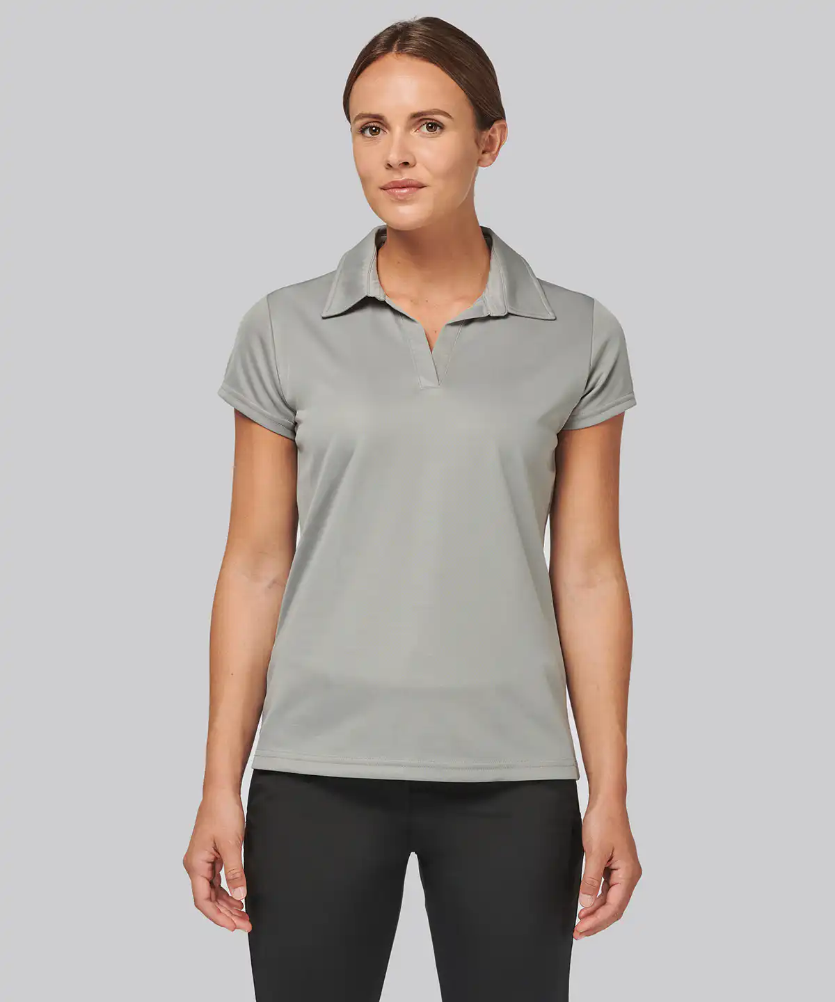 Ladies’ short-sleeved polo shirt