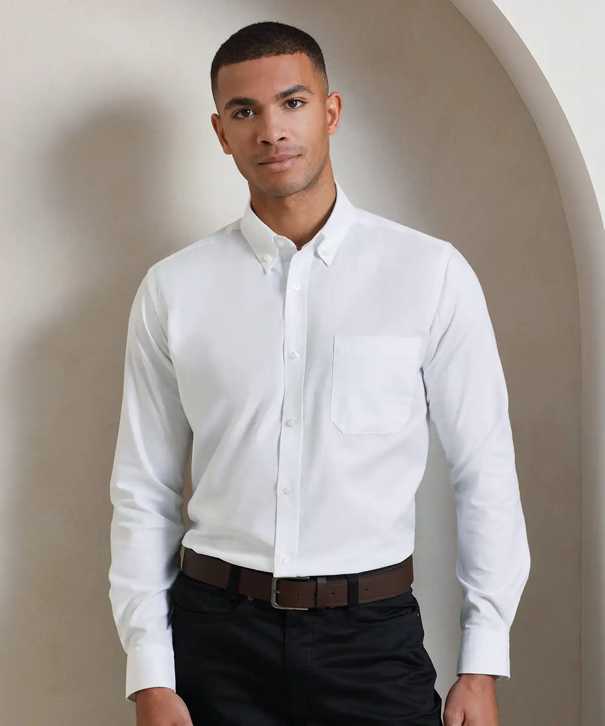 Signature oxford long sleeve shirt