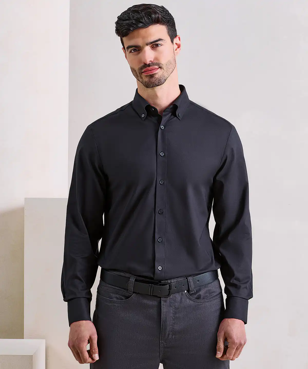 ‘supreme’ oxford long sleeve shirt