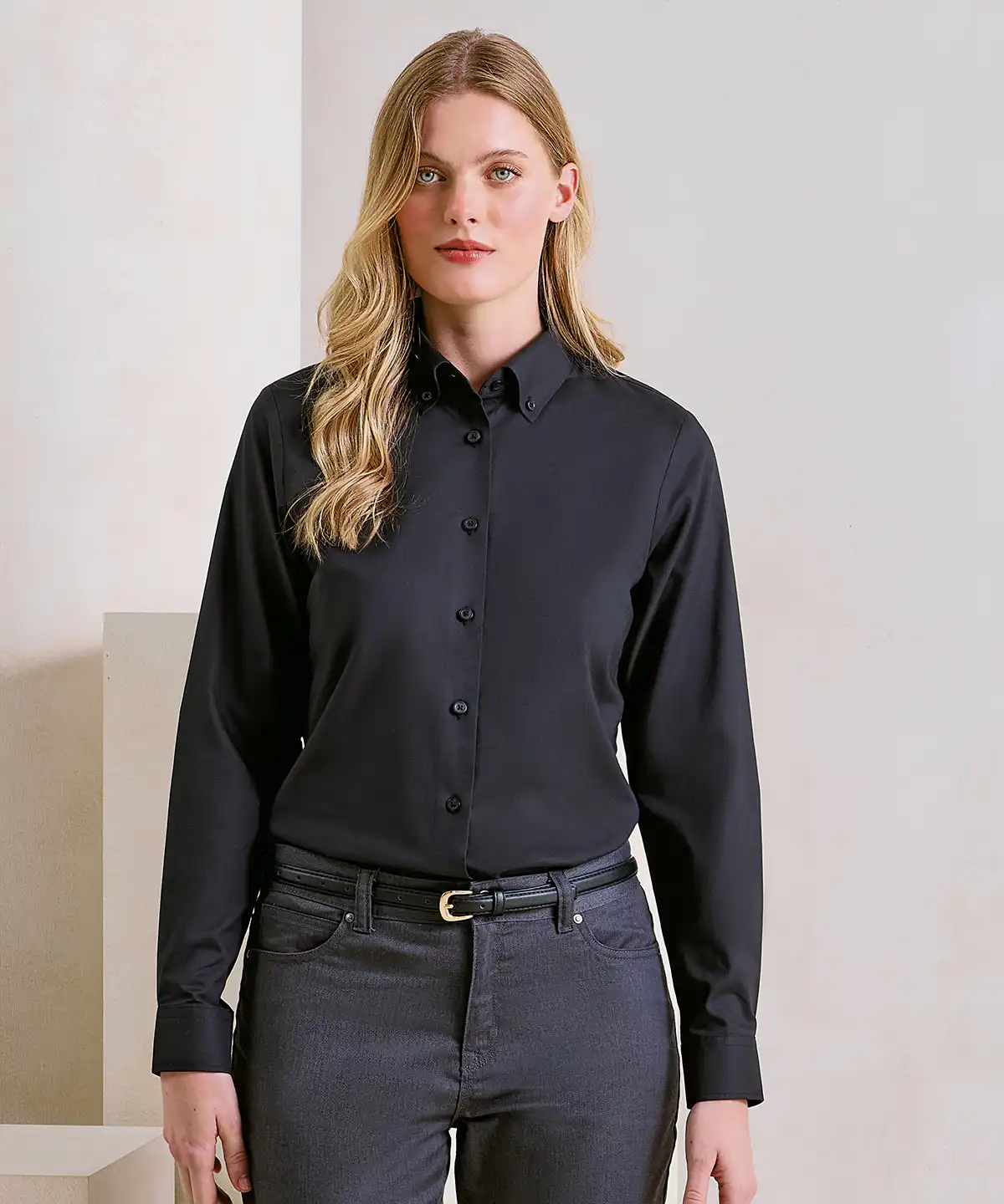 Women’s ‘supreme’ oxford long sleeve shirt