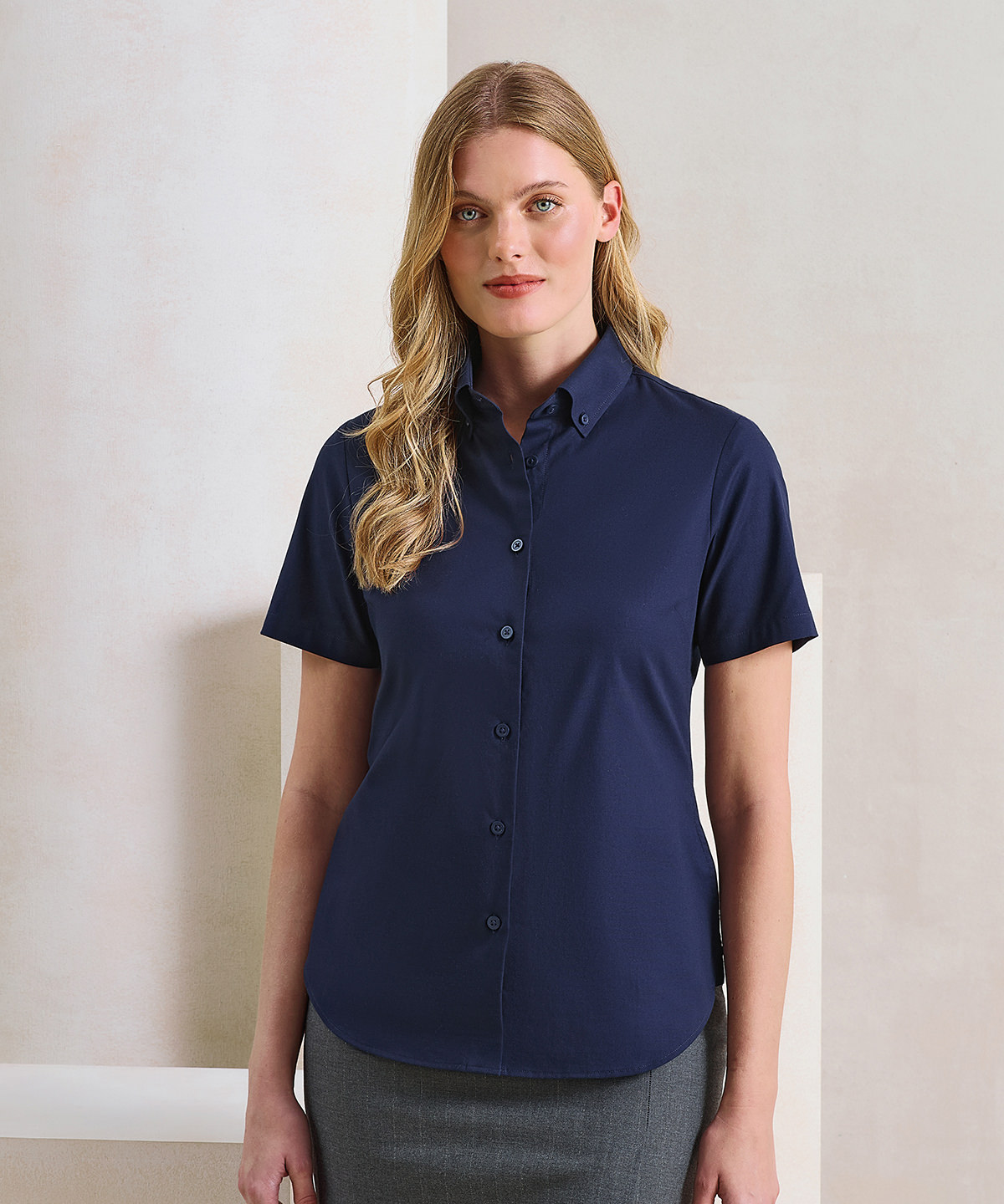 Women’s ‘supreme’ oxford short sleeve shirt