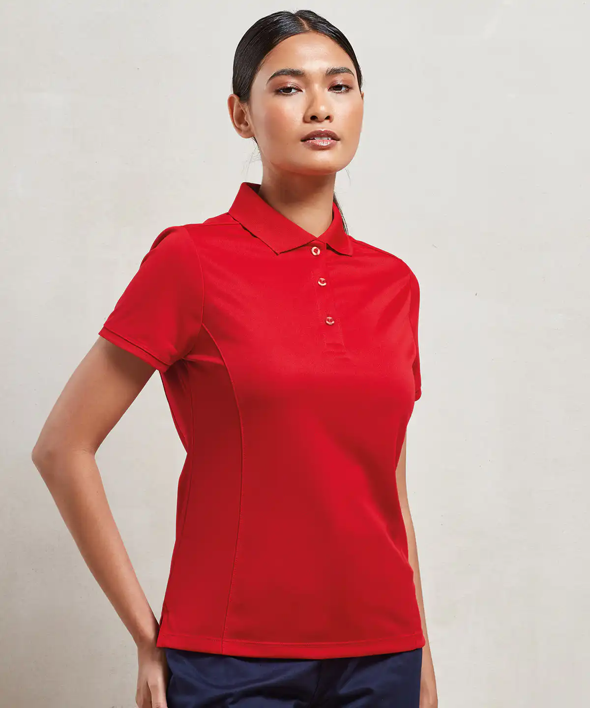 Women's coolchecker® piqué polo
