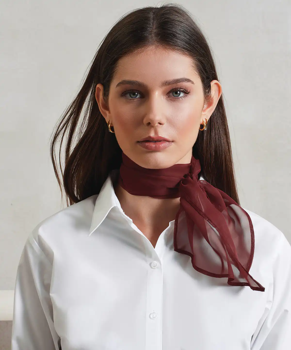 'colours' chiffon scarf