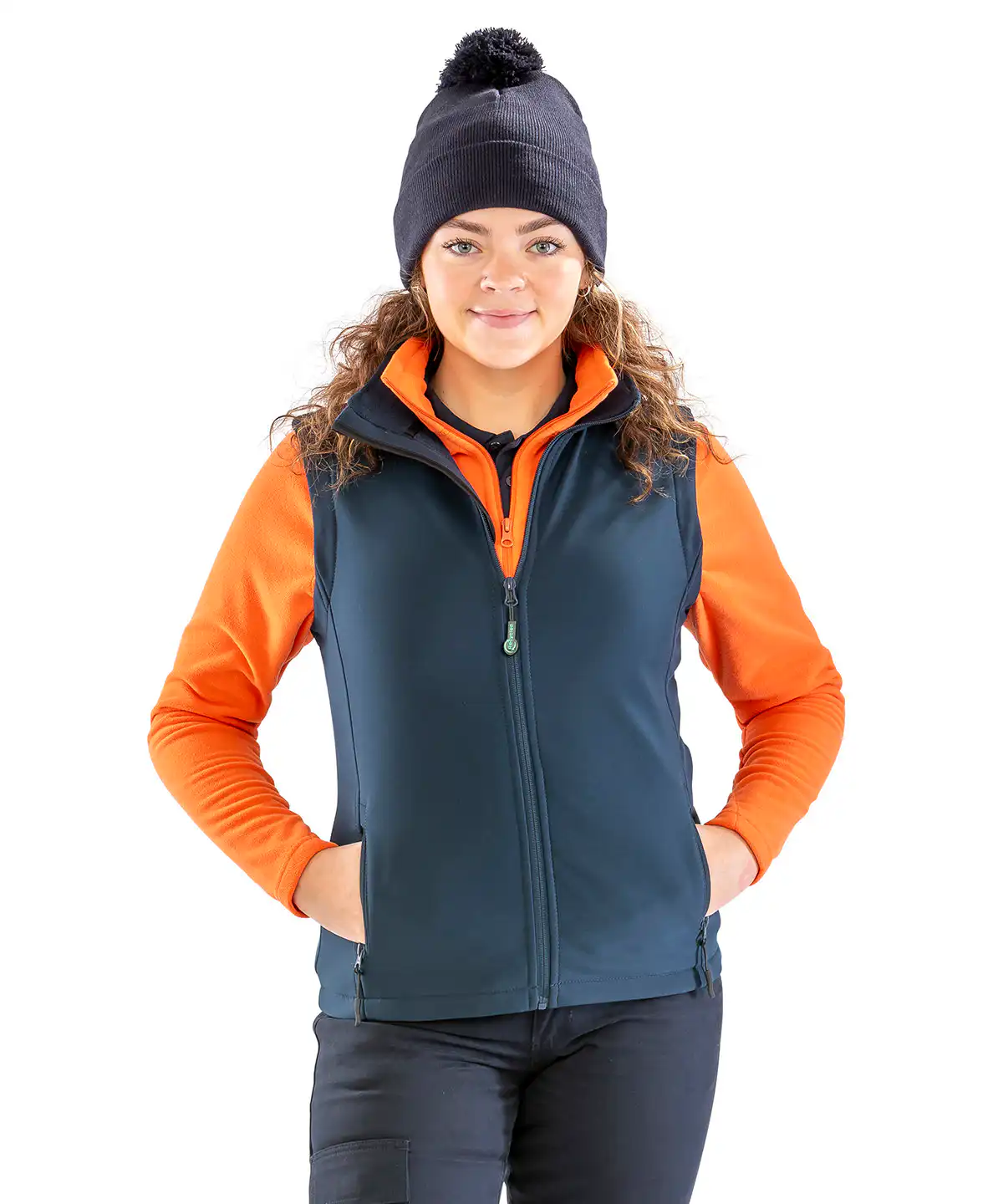 Women’s printable softshell bodywarmer