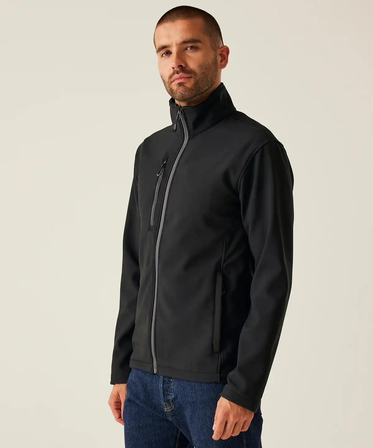 Honestly made recycled softshell jacket