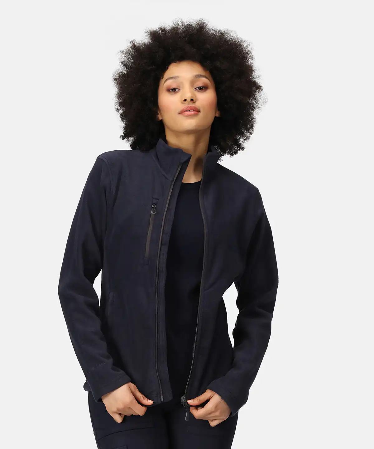 Women’s Honestly made recycled full zip fleece