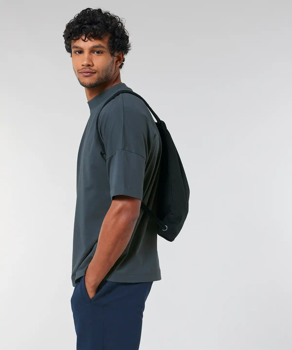 Woven gym bag (stau763)