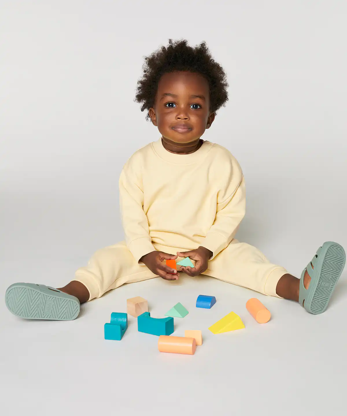 Baby changer terry crew neck sweatshirt (stsb920)
